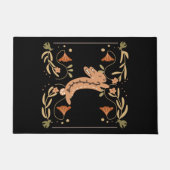 Spring Bunny Niedlich skandinavischen Stil Fußmatte (Vorderseite)