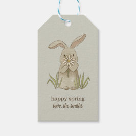 Spring Bunny Personalisiert Gift Tags Geschenkanhänger