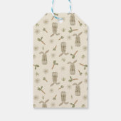 Spring Bunny Personalisiert Gift Tags Geschenkanhänger (Rückseite)