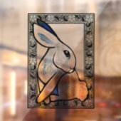 Spring Bunny Rabbit Ostara Fensteraufkleber (Blatt 2)