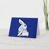 Spring Bunny Rabbit Ostara Karte (Vorderseite)