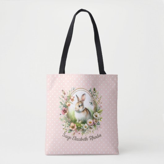 Spring Bunny Tasche (Vorderseite)
