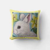 SPRING BUNNY THROW PILLOW KISSEN (Vorderseite)