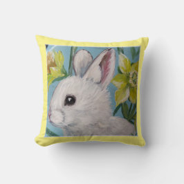 SPRING BUNNY THROW PILLOW KISSEN
