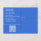 Spring Buttercup Blume Ankündigungspostkarte (Rückseite)