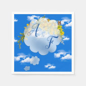 Spring Buttercup Blume Serviette (Vorderseite)