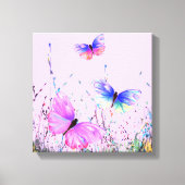 Spring Butterfells Canvas Print Leinwanddruck (Vorderseite)