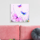 Spring Butterfells Canvas Print Leinwanddruck (Insitu (Wohnzimmer))