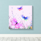 Spring Butterfells Canvas Print Leinwanddruck (Insitu (Holzboden))