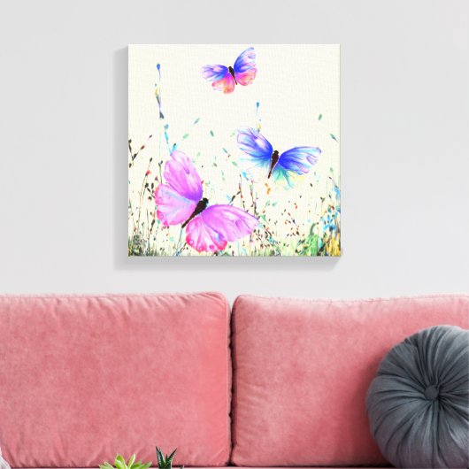 Spring Butterfells Leinwand (Insitu (Wohnzimmer))