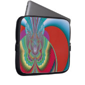 Spring Butterfly Abstrakte Kunst Laptopschutzhülle (Vorne Rechts)