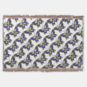 Spring Butterfly Decke (Vorderseite)