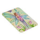 Spring Butterfly Faiasy Fantasy Art Magnet (Rechte Seite)