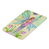 Spring Butterfly Faiasy Fantasy Art Magnet (Linke Seite)