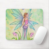 Spring Butterfly Faiasy Fantasy Art Mousepad (Mit Mouse)