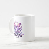 Spring Butterfly Floral Tasse (Vorderseite Links)