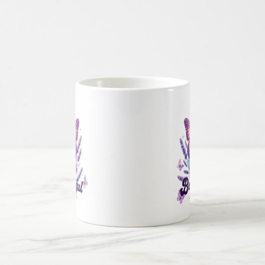 Spring Butterfly Floral Tasse (Mittel)