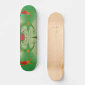 Spring Butterfly Skateboard (Vorderseite)