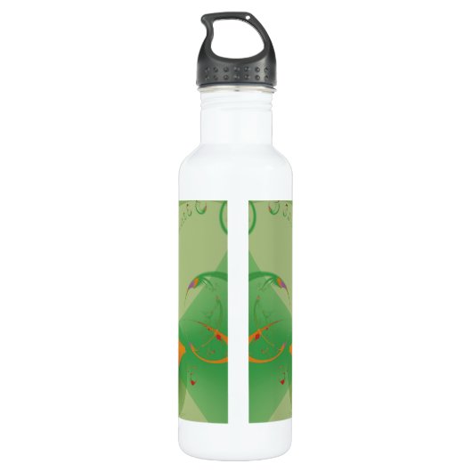 Spring Butterfly Trinkflasche (Rückseite)