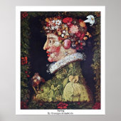 Spring By Giuseppe Arcimboldo Poster (Vorne)