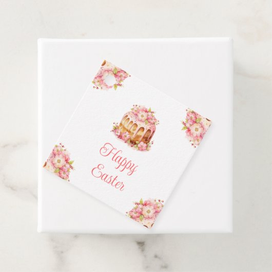 Spring Cake Easter Brunch Geschenkanhänger (Beispiel)