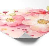 Spring Cake Easter Brunch Poster (Ecke)