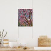 Spring Canopy - Blossom Tree & Blue Sky Malerei Poster (Küche)