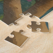 Spring Canopy - Blossom Tree & Blue Sky Malerei Puzzle (Seite)