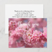 Spring Cherry Blossom Floral Sakura Danke (Vorne/Hinten)