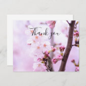 Spring Cherry Blossom Floral Sakura Danke (Vorne/Hinten)
