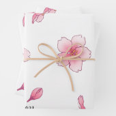 Spring Cherry Blossom Geschenkpapier Set (Beispiel)