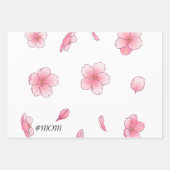 Spring Cherry Blossom Geschenkpapier Set (Vorderseite)