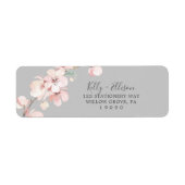 Spring Cherry Blossom | Graue Rücksendeadresse (Vorne)