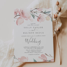 Spring Cherry Blossom Hochzeitseinladung Einladung