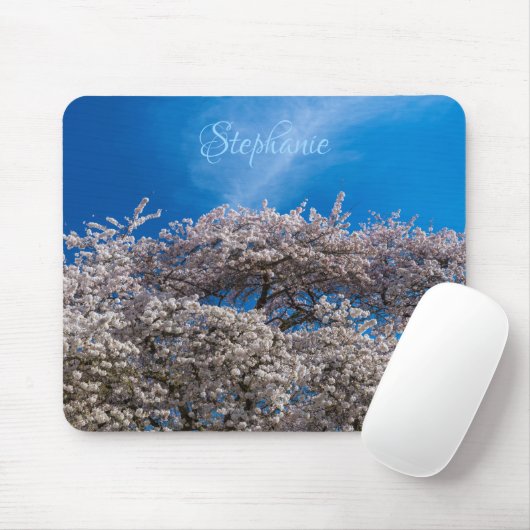 Spring Cherry Blossom Mousepad (Mit Mouse)