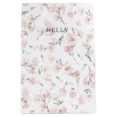 Spring Cherry Blossom Muster Mittlere Geschenktüte (Vorderseite)