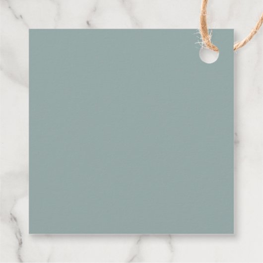 Spring Cherry Blossom Vielen Dank Geschenkanhänger (Rückseite)