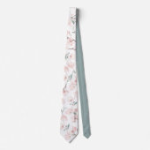 Spring Cherry Blossom Wedding Neck Tie Krawatte (Vorderseite)
