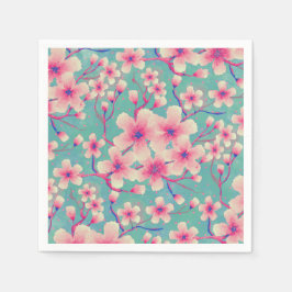 Spring Cherry blüht grün Case-Mate iPhone Cas Serviette