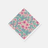 Spring Cherry blüht grün Case-Mate iPhone Cas Serviette (Ecke)