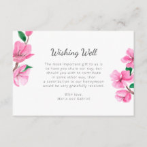 Spring Cherry Botanic wünscht gute Hochzeit im Gar