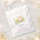 Spring Chick Baby Dusche Geschenktütchen (Ausgeschnitten)