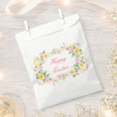 Spring Chick Floral Easter Egg Hunt Party Geschenktütchen (Ausgeschnitten)