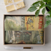 Spring Chicken Decoupage Seidenpapier (Geschenk)