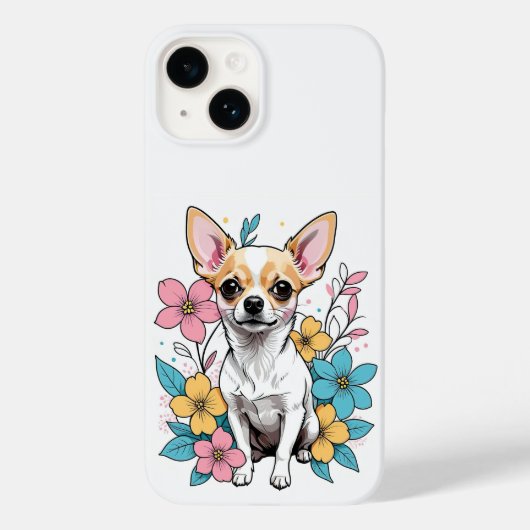 Spring Chihuahua Case-Mate iPhone Hülle (Rückseite)