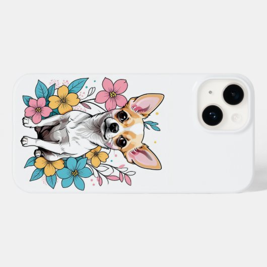 Spring Chihuahua Case-Mate iPhone Hülle (Rückseite (Horizontal))