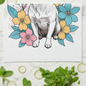 Spring Chihuahua Geschirrtuch (Gefaltet)