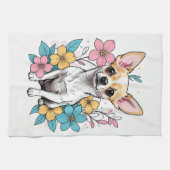 Spring Chihuahua Geschirrtuch (Horizontal)