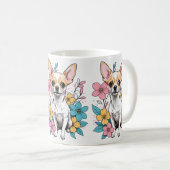 Spring Chihuahua Kaffeetasse (VorderseiteRechts)