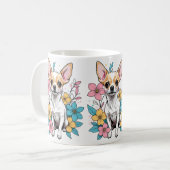 Spring Chihuahua Kaffeetasse (Vorderseite Links)